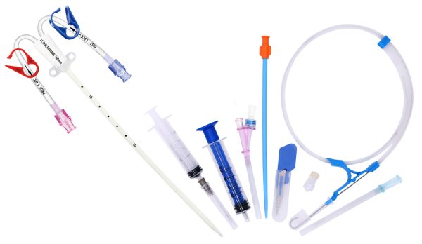 Temporary Hemodialysis Catheter Kit - Pediatrics